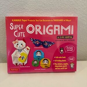 New - Super Cute Origami Kit: Kawaii Paper Projects